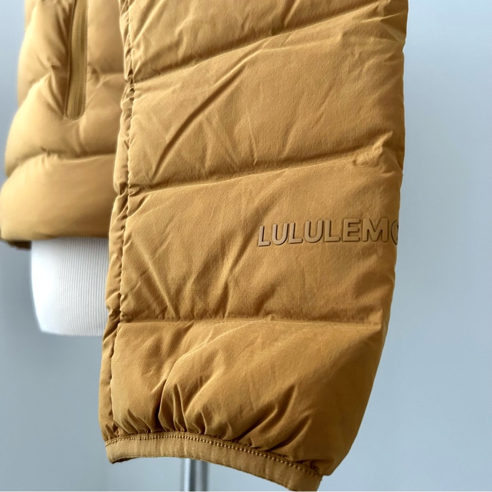 NWOT Lululemon Navigation Stretch Down Jacket In Spiced Bronze. Size: 2 - Picture 9 of 15